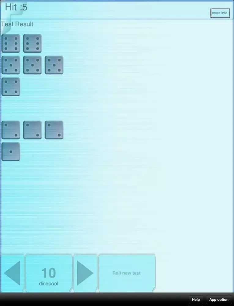 SR4 Dice Tool LE iPad  Screenshots